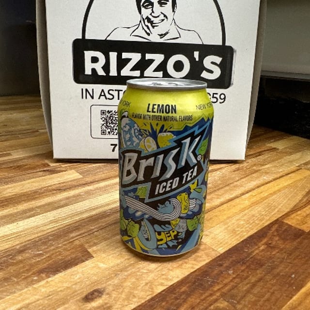 Brisk Iced Tea Can.