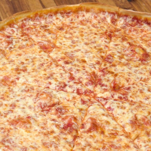 Round Cheese Pizza.